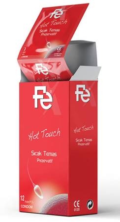 Fe X Hot Touch li Prezervatif